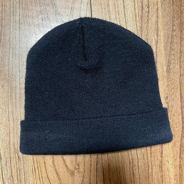 [BUNJANG] Plain Black Beanie / 깔끔한 검정 무지 비니