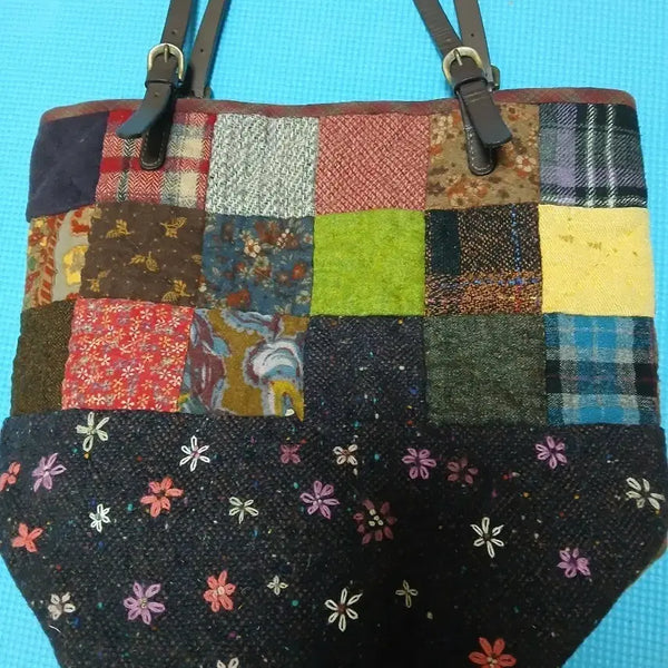 [BUNJANG] Quilt Bag Fabric Scrap / 퀼트 가방 천 헝겊
