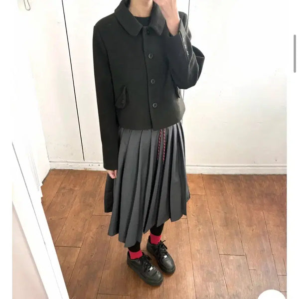 [BUNJANG] Women's Black Cropped Jacket / 여자 블랙 크롭 자켓 팝니다!