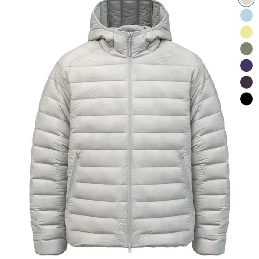 [BUNJANG] SPAO Lightweight Down Jacket Light Gray L / 스파오 경량패딩 라이트그레이 L