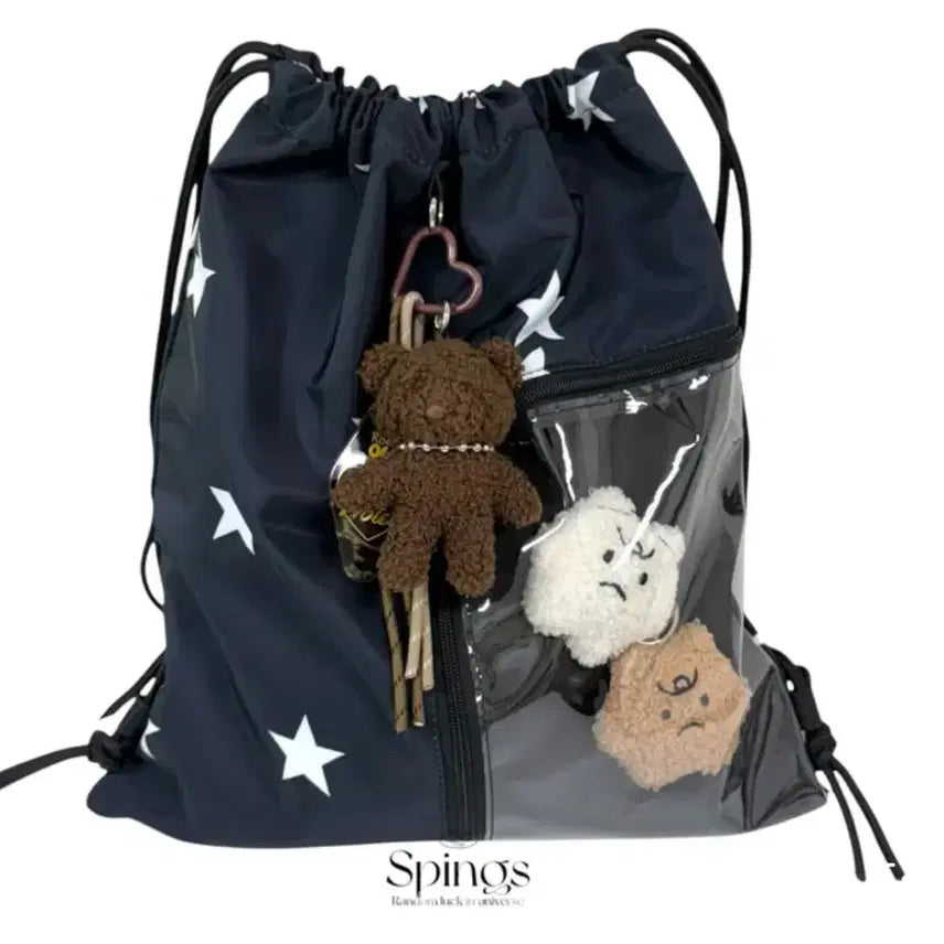 [BUNJANG] Star Pattern Backpack / 별모양 백팩