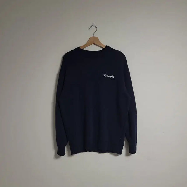 [BUNJANG] Mark Gonzales Sweatshirt - Navy / (M) 마크 곤잘레스 맨투맨