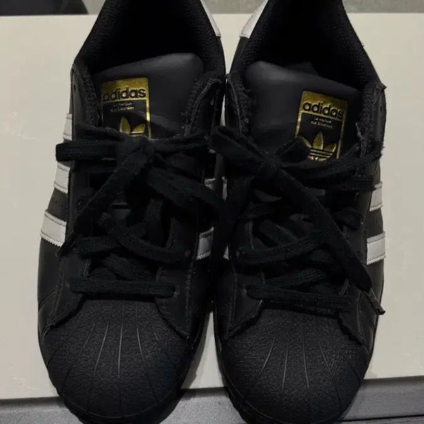 [BUNJANG] Adidas Superstar Black / 아디다스 슈퍼스타 블랙
