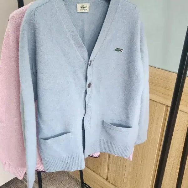 [BUNJANG] Lacoste Wool Cardigan / 라코스테 가디건