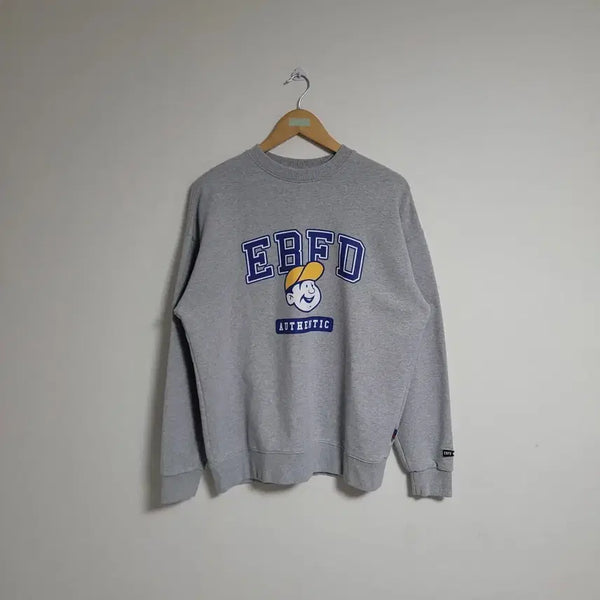 [BUNJANG] Ebetfield Sweatshirt Gray (M) / (M) 이벳필드 맨투맨 그레이