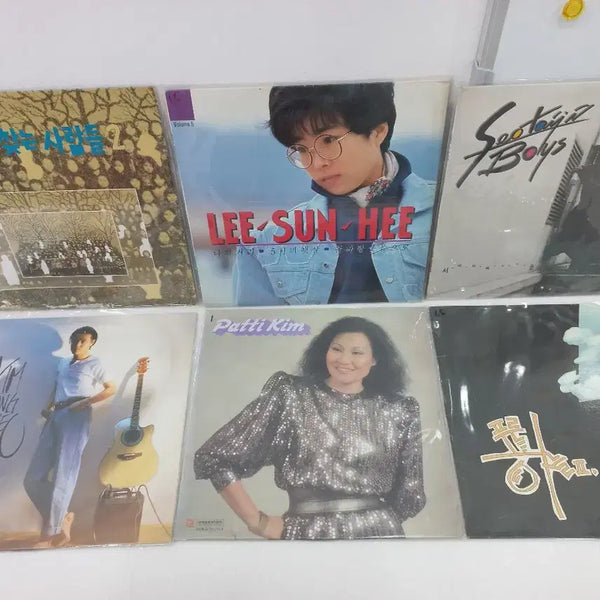 [BUNJANG] Various Artists 6 LP Bundle Set / 가요 lp 6장 서태지와아이들 노래를찾는사람들 이선희 김종서 패티김 푸른하늘