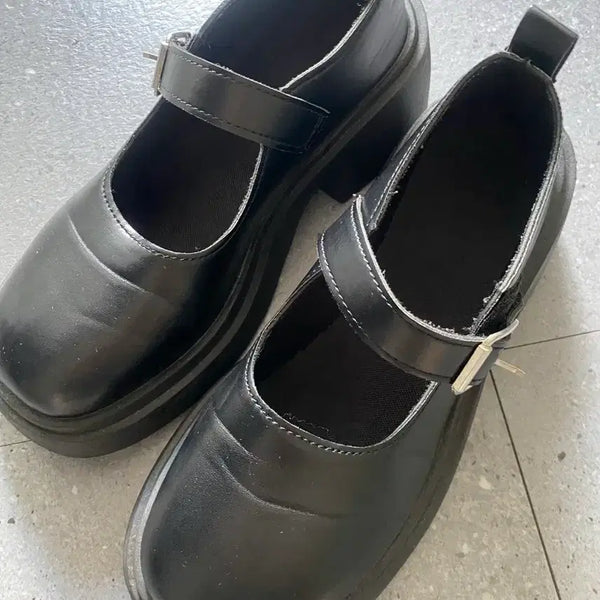 [BUNJANG] 5cm Platform Shoes / 1.0) 5cm 통굽 신발