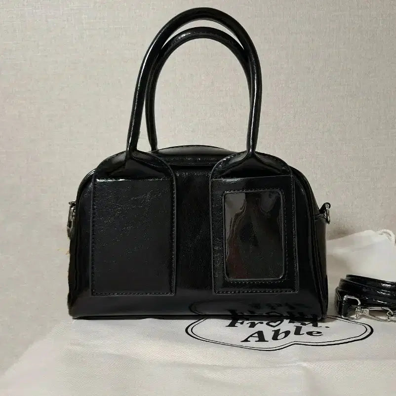 [BUNJANG] Fromable From Leather Bag Black / 프롬아블 프롬 레더백 덕질백 덕질가방 블랙
