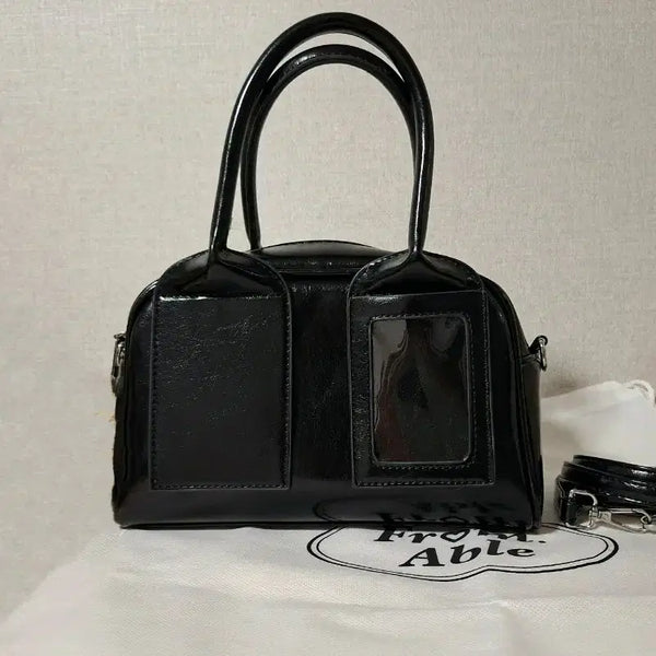 [BUNJANG] Fromable From Leather Bag Black / 프롬아블 프롬 레더백 덕질백 덕질가방 블랙