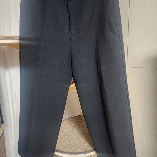 [BUNJANG] System Homme Black Wide Slacks / 시스템옴므 블랙 와이드 슬랙스 82