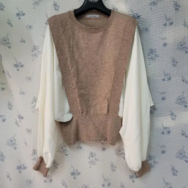 [BUNJANG] Knit T-Shirt / 니트티