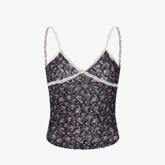 [BUNJANG] Flower Pattern Lace Sleeve Top / 플노팔 메이지 레이스 슬리브탑