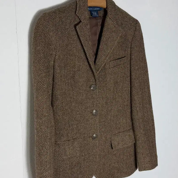 [BUNJANG] Polo Herringbone Jacket / 폴로 헤링본 자켓