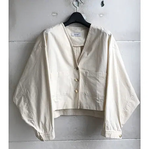 [BUNJANG] PREMIERE SYSTEM Premium Cotton Spring/Fall Jacket - Beige (Size 66/77) / 시스템 정품/2023-66.77/새거수준