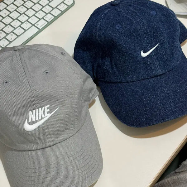 [BUNJANG] Nike Denim Baseball Cap (M) / Grey (L) / 나이키 볼캡 데님(M) / 그레이(L)