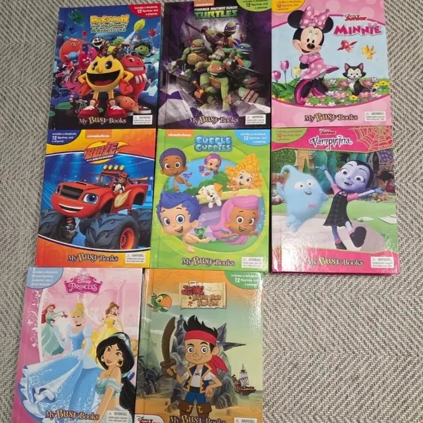 [BUNJANG] My Busy Book Bundle Set / 마이 비지 북 일괄