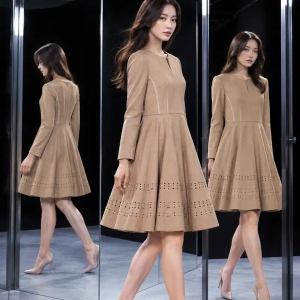 [BUNJANG] JILLSTUART Cashmere Wool Blend Spandex Dress / 질스튜어트 캐시미어울 스판 원피스
