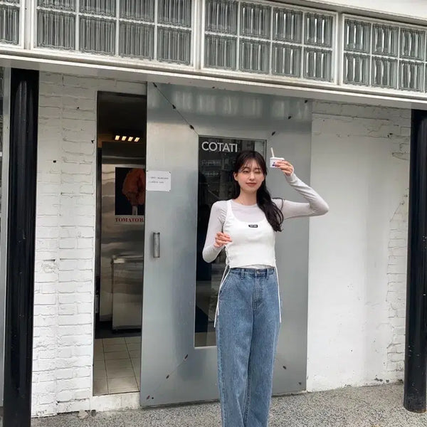 [BUNJANG] Le Plain Base Denim Jeans Medium Wash M / 르플레인 베이스데님 중청 M