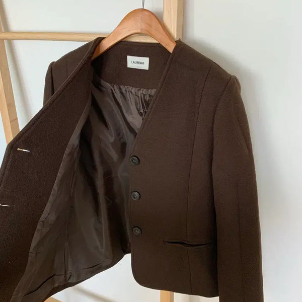 [BUNJANG] Laurenhigh Wool Coat Wool Jacket / 로렌하이 모직코트 모직자켓