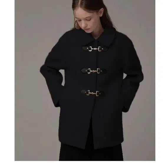 [BUNJANG] Beams Mansion Navy Coat / 비뮤즈맨션  코트 네이비