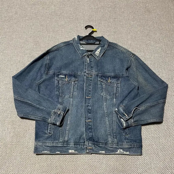 [BUNJANG] L 8 Seconds Denim Jacket A1005 / L 8 세컨즈 데님 청자켓 A1005