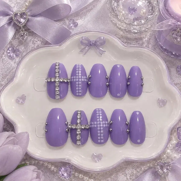 [BUNJANG] Purple Core Nail Tips / 퍼플코어 네일팁