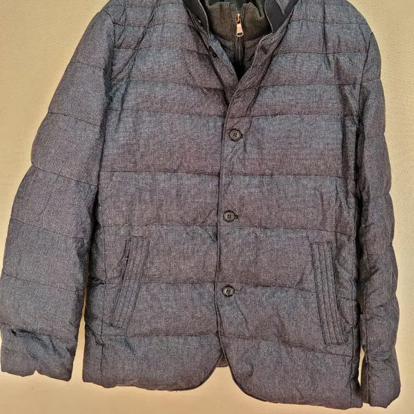 [BUNJANG] Parkland Down Padded Jacket Navy / 파크랜드 다운 패딩 자켓 네이비