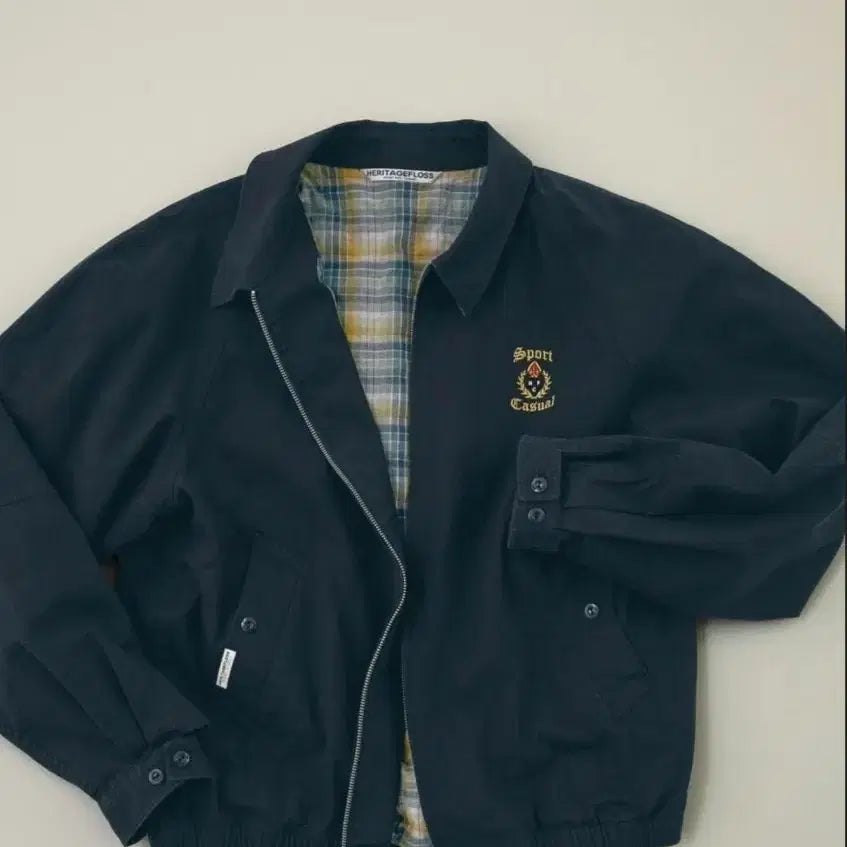 [BUNJANG] Heritagefloss Blouson Jacket L / 헤리티지플로스 블루종 L 사이즈 판매