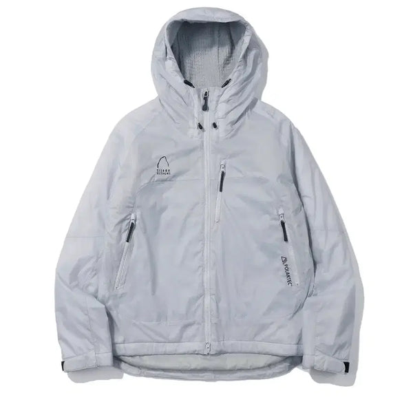 [BUNJANG] Sierra Designs Moss Core Comfort Hooded Jacket Light Grey / (S) 시에라디자인 모스 코어 컴포트 후드자켓 라이트그레이