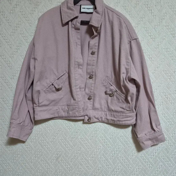 [BUNJANG] Karl Lagerfeld Purple Jacket / 칼 라거펠트 자켓 연보라