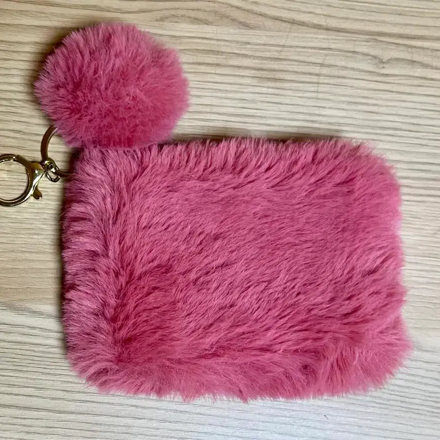 [BUNJANG] Faux Fur Pouch / 퍼 파우치