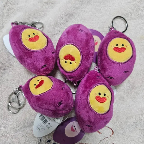 [BUNJANG] Sweet Potato Charm Keychain / 고구마 키링 개당