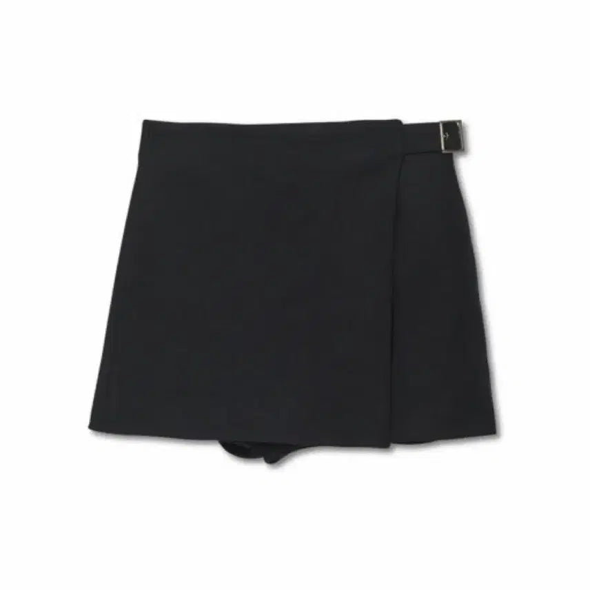 [BUNJANG] Thanat Wrap Skirt Pants Black / 타낫 랩스커트 팬츠 블랙