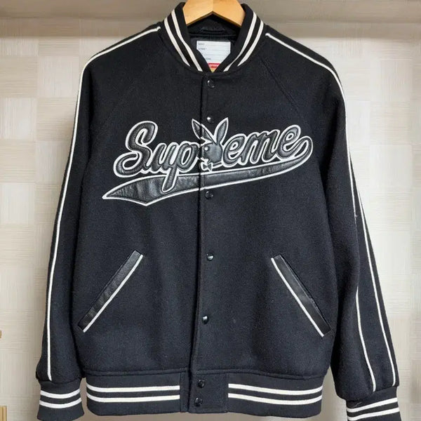 [BUNJANG] Supreme Playboy Varsity Jacket / 슈프림 플레이보이 바시티 자켓