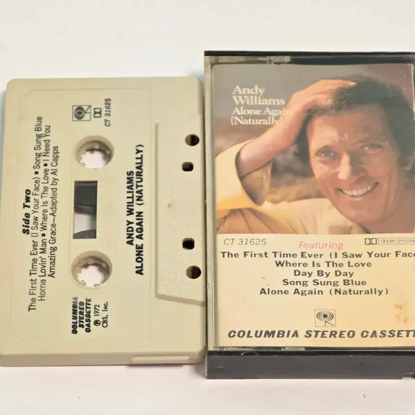 [BUNJANG] Andy Williams Alone Again (Naturally) Cassette Tape / 앤디 윌리엄스 Andy Williams - Alone Again (Naturally) 카세트 테이프