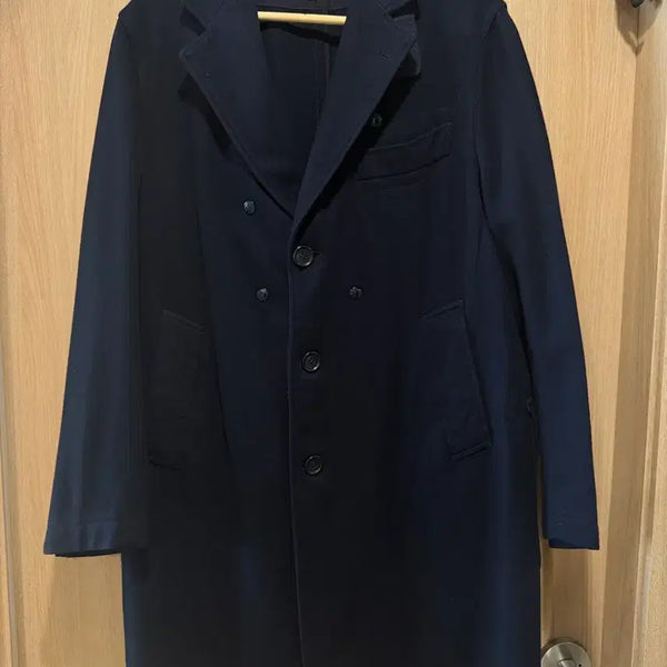 [BUNJANG] Engineered Garments Navy Wool Coat / 엔지니어드 가먼츠 네이비 코트