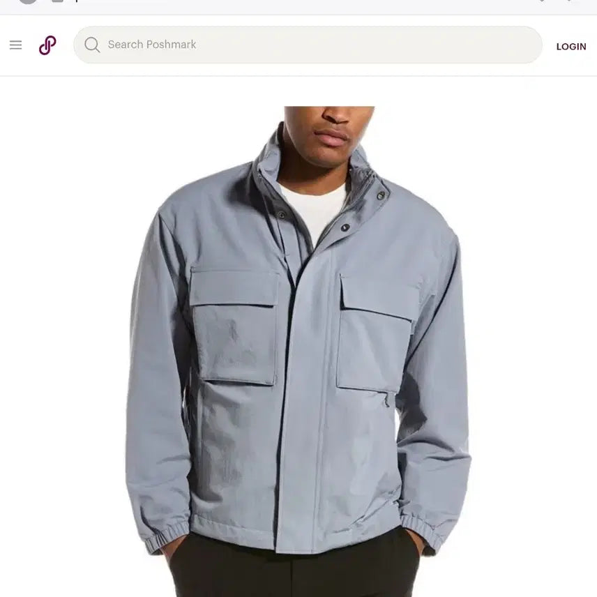 [BUNJANG] Theory Windbreaker Jacket - Size M / 띠어리 바람막이 M