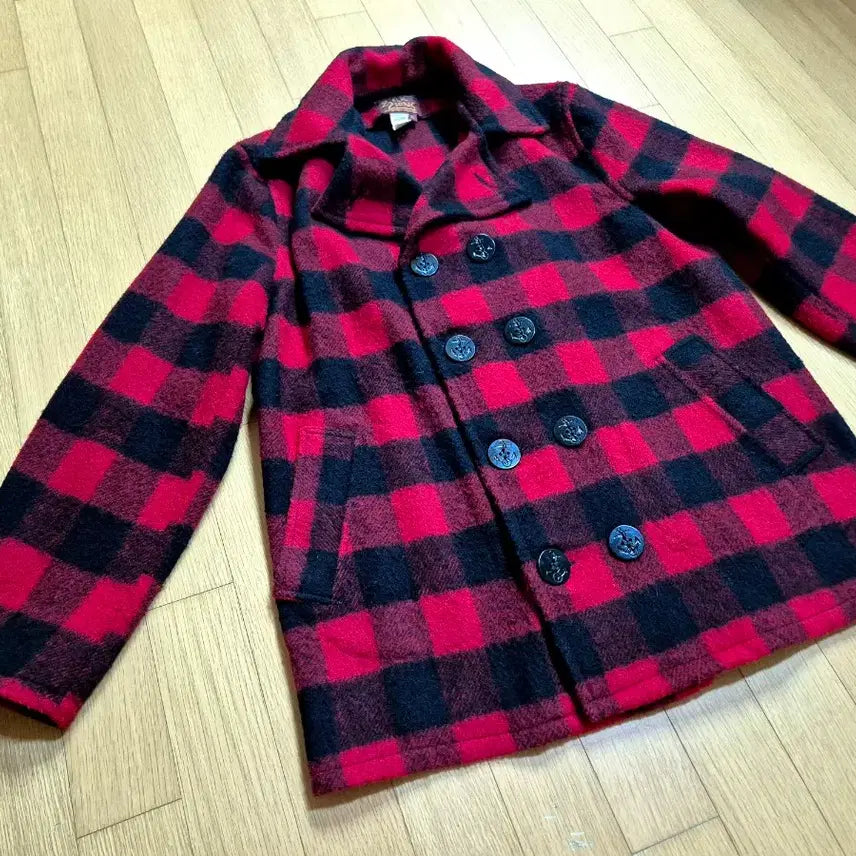 [BUNJANG] Johnson Woolen Mills Double Jacket / 미국 엘크송 JOHNSON WOOLEN MILLS 더블 자켓