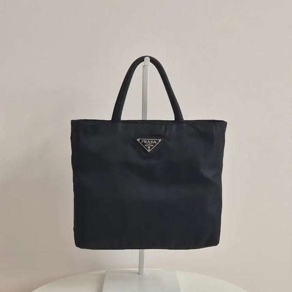 [BUNJANG] Prada Pocono Nylon Mini Square Tote Bag / 프라다 포코노 나일론 미니 사각 토트백 핸드백
