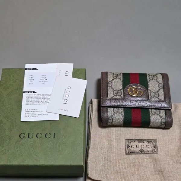 [BUNJANG] Gucci Ophidia Bi-Fold Wallet / 구찌 오디피아 3단 반지갑