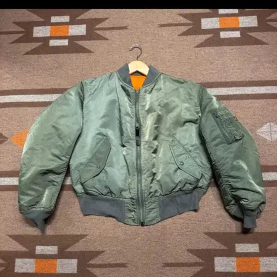 [BUNJANG] Alpha Industries MA-1 Bomber Jacket Size L / 90년대 알파인더스트리 ma-1 L사이즈