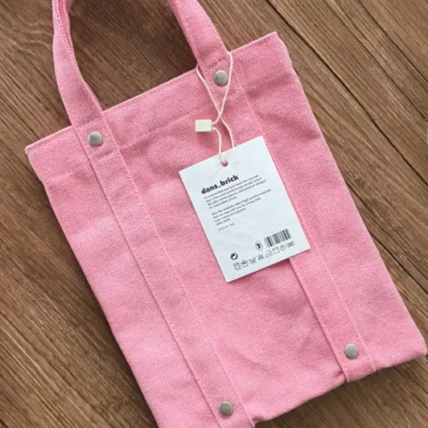 [BUNJANG] Dans Bricks Rivet Bag Mini Pink New / 단스브릭 리벳백 미니 핑크 새상품