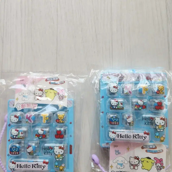 [BUNJANG] Sanrio Hello Kitty Keycap Keychain / 산리오 헬로키티 키캡 키링