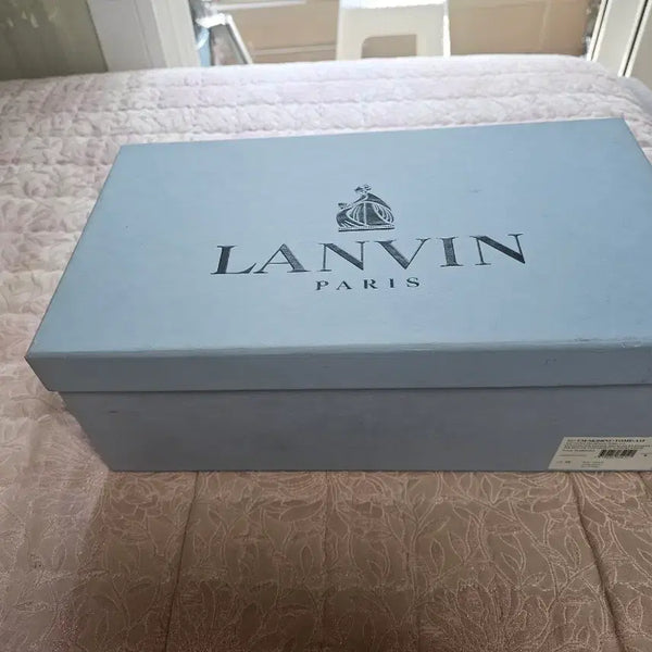 [BUNJANG] Lanvin Sneakers Navy/Black/Grey Size 24 (KR 265) / 랑방 스니커즈