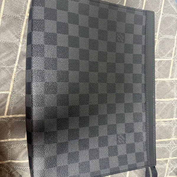 [BUNJANG] Louis Vuitton Damier Pattern Clutch / [ 무료배송 S급 ] 상태최상 루이비통 다미에 패턴 클러치