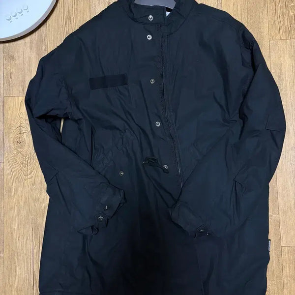 [BUNJANG] Travel Black Parka S / 트래블 블랙 야상 s