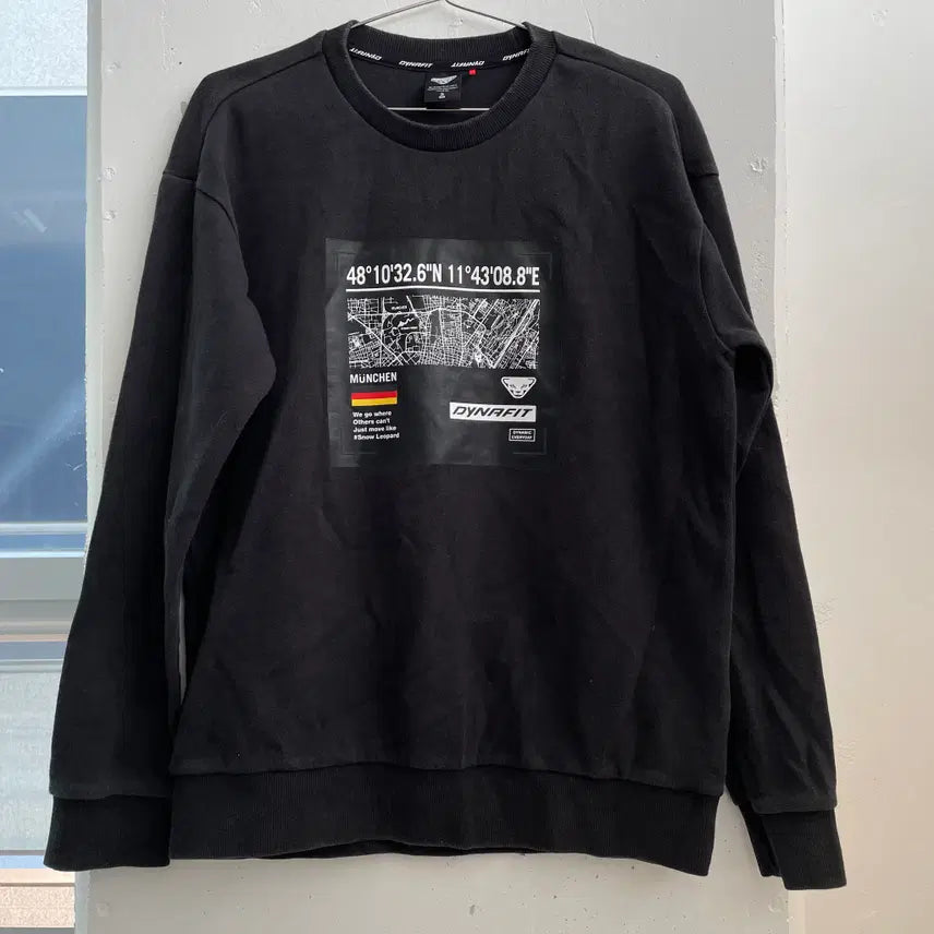 [BUNJANG] Dynafit Munich Printing Sweatshirt / (S) 다이나핏 뮌헨 프린팅 맨투맨