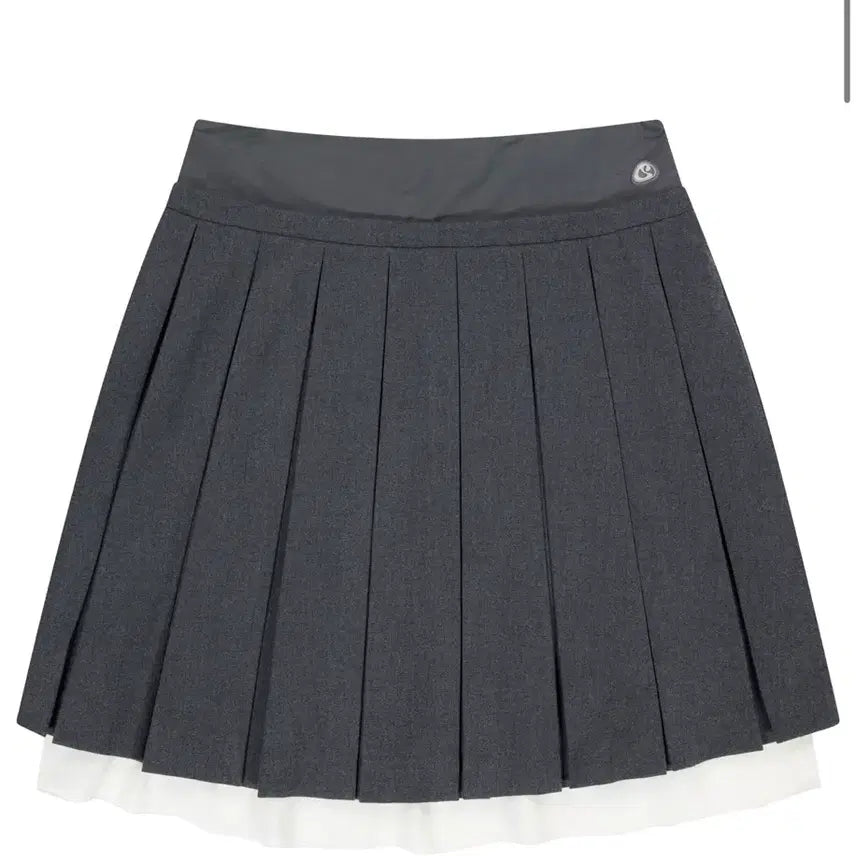 [BUNJANG] Koiseio Pleated Skirt (Gray, Size 1) / 코이세이오 플리츠 스커트 (그레이, 1사이즈)