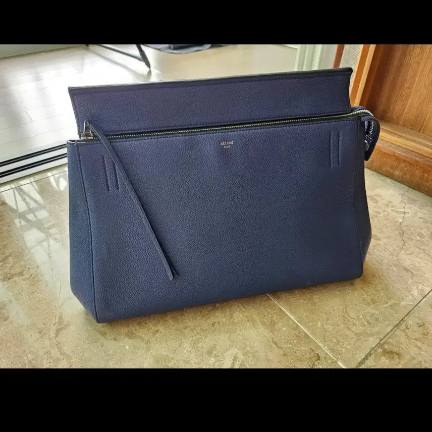 [BUNJANG] Celine Classic Box Bag Navy / 셀린느 클래식 박스백 네이비