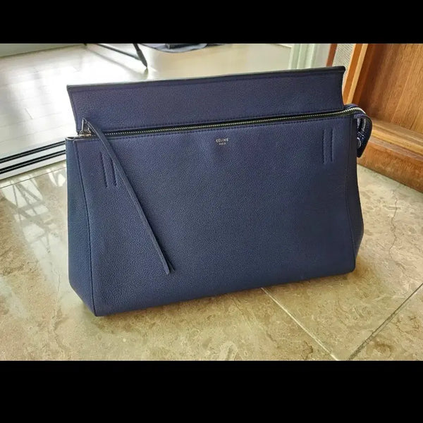 [BUNJANG] Celine Classic Box Bag Navy / 셀린느 클래식 박스백 네이비